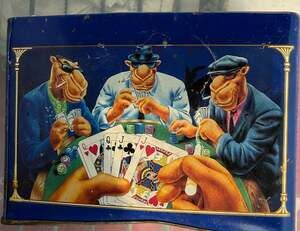 Vintage 1994 Joe Camel Casino Poker Set in Collectible Tin
